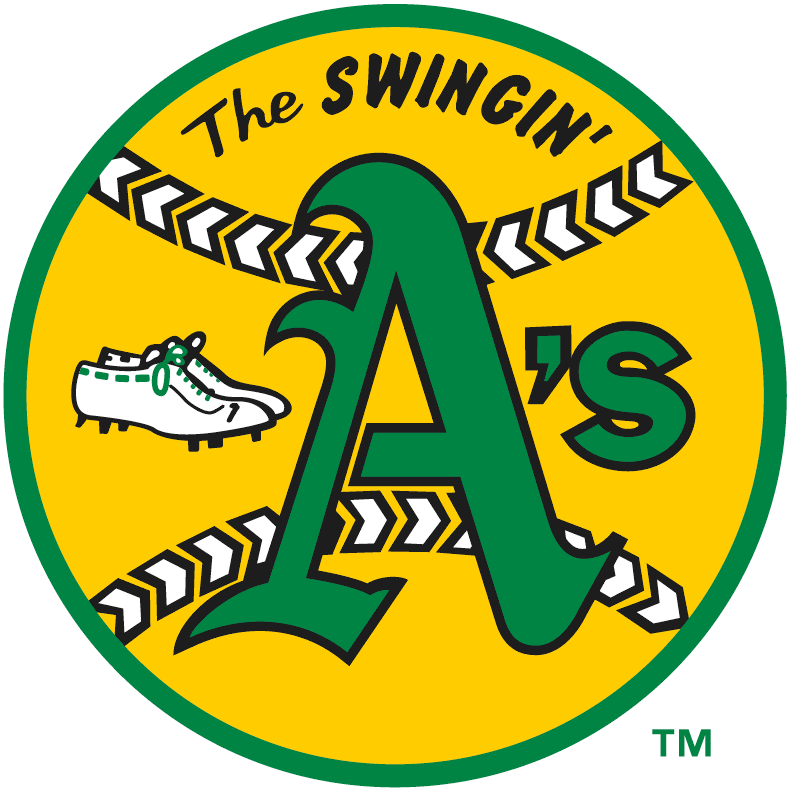 Oakland Athletics 1971-1981 Primary Logo vinyl decal